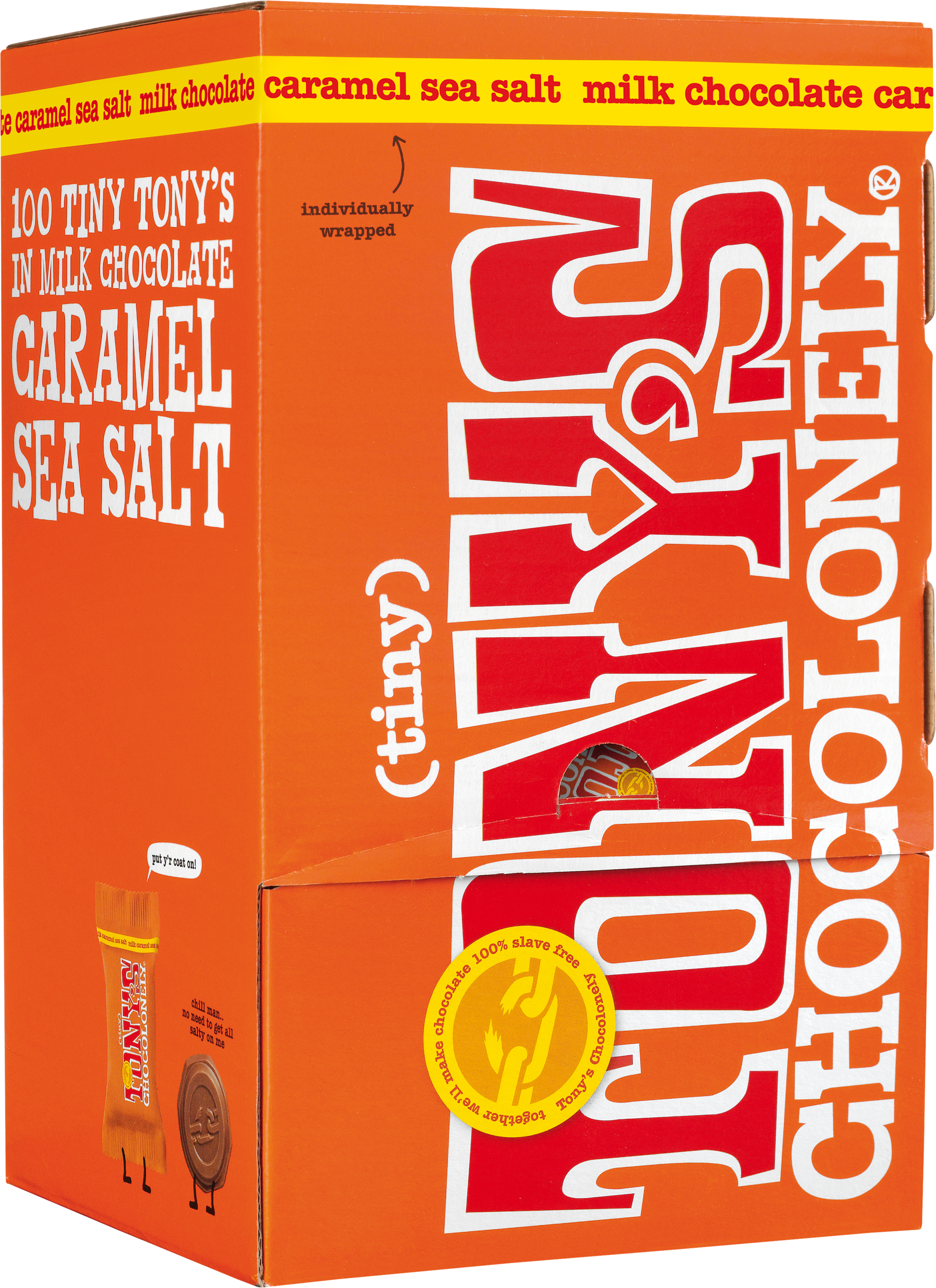 Tiny Tony's milk caramel sea salt-Tony’s Chocolonely United Kingdom