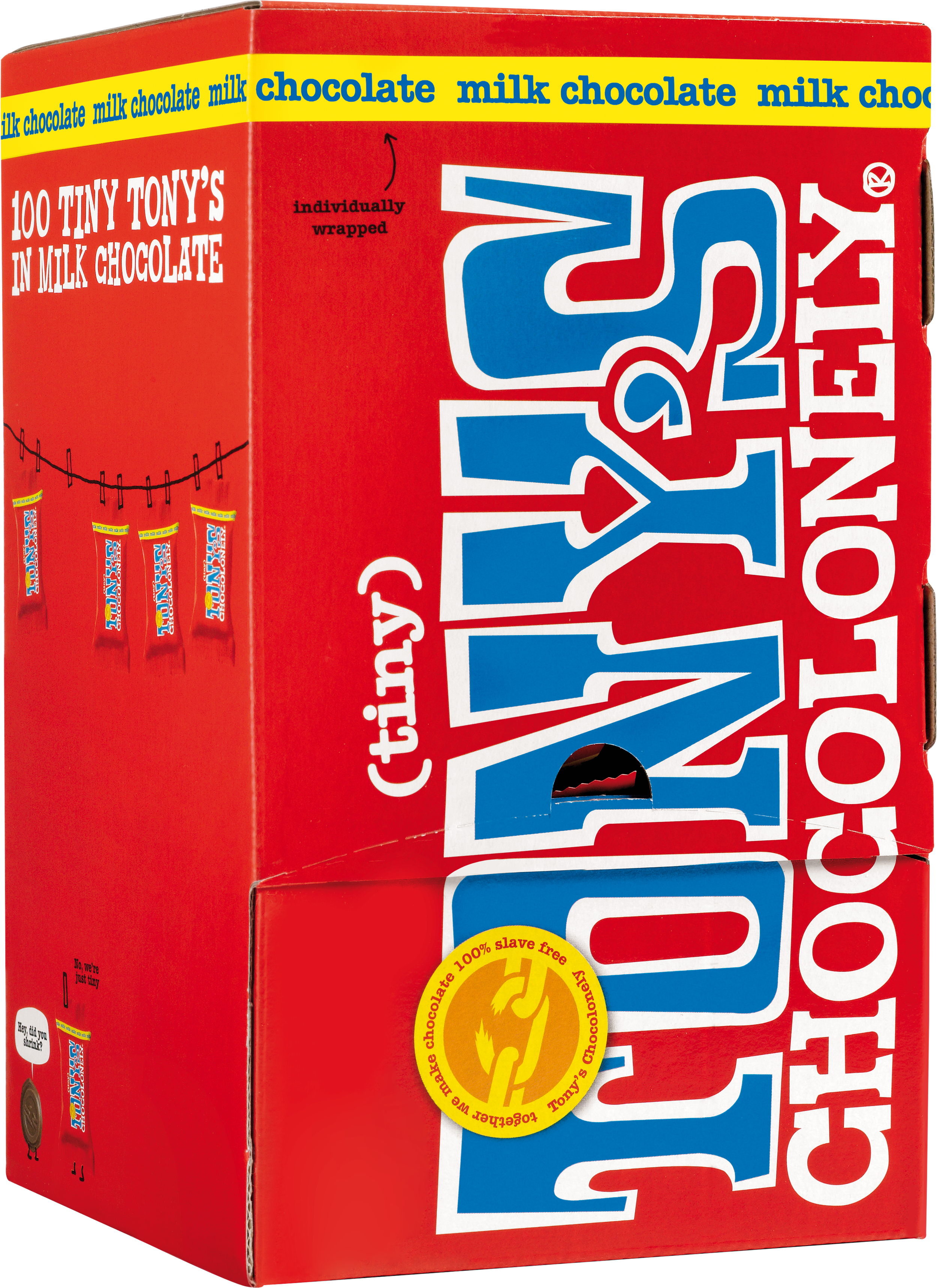 Tiny Tony’s milk chocolate 32%-Tony’s Chocolonely United Kingdom