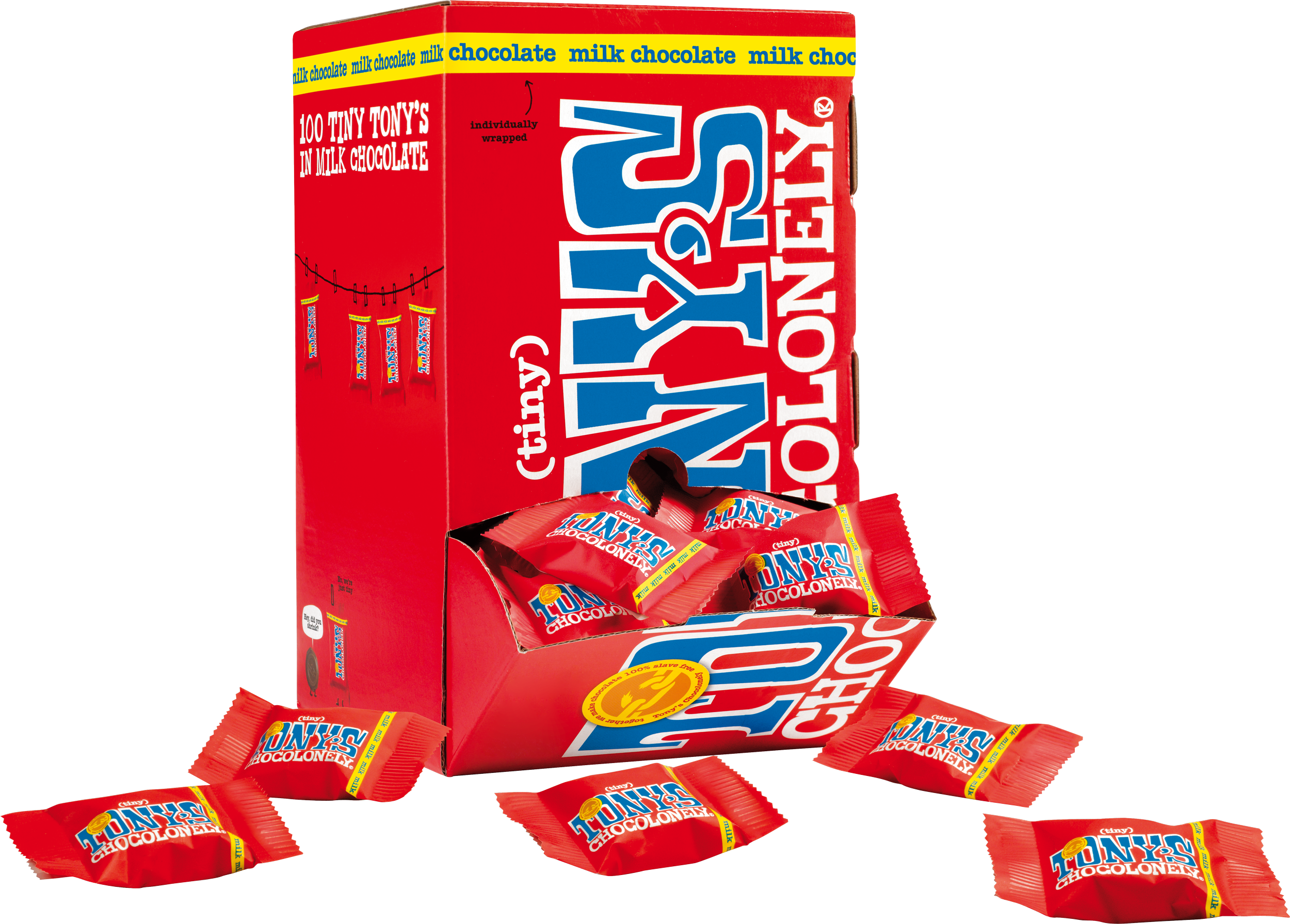 Tiny Tony’s milk chocolate 32%-Tony’s Chocolonely United Kingdom