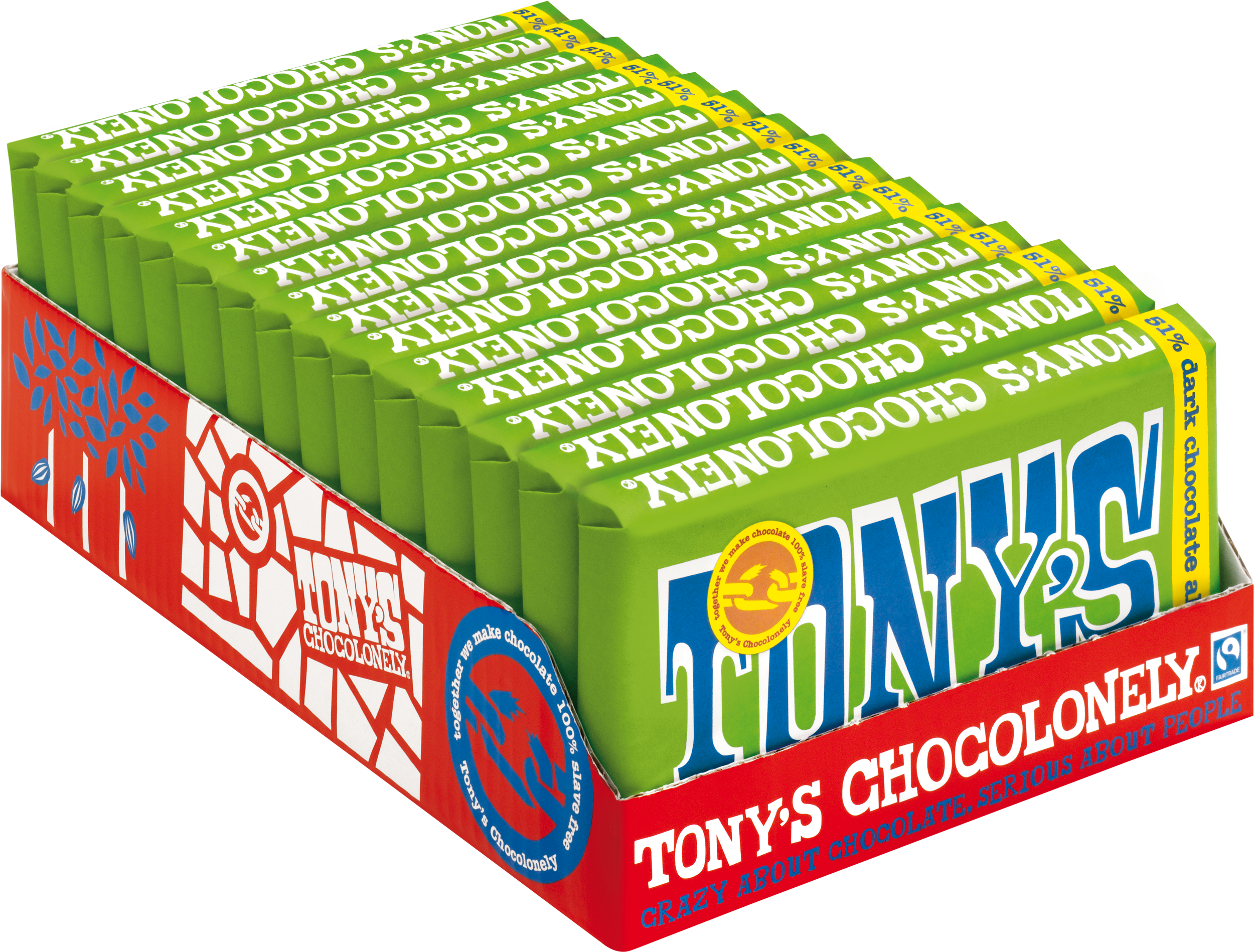 dark almond sea salt 51%-Tony’s Chocolonely United Kingdom