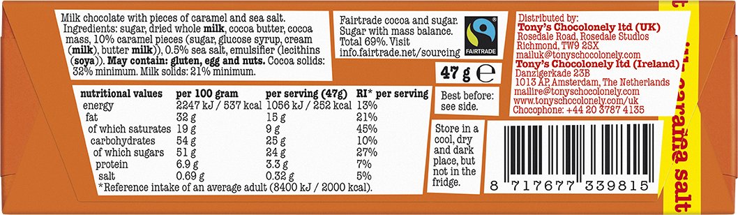 milk caramel sea salt 32%