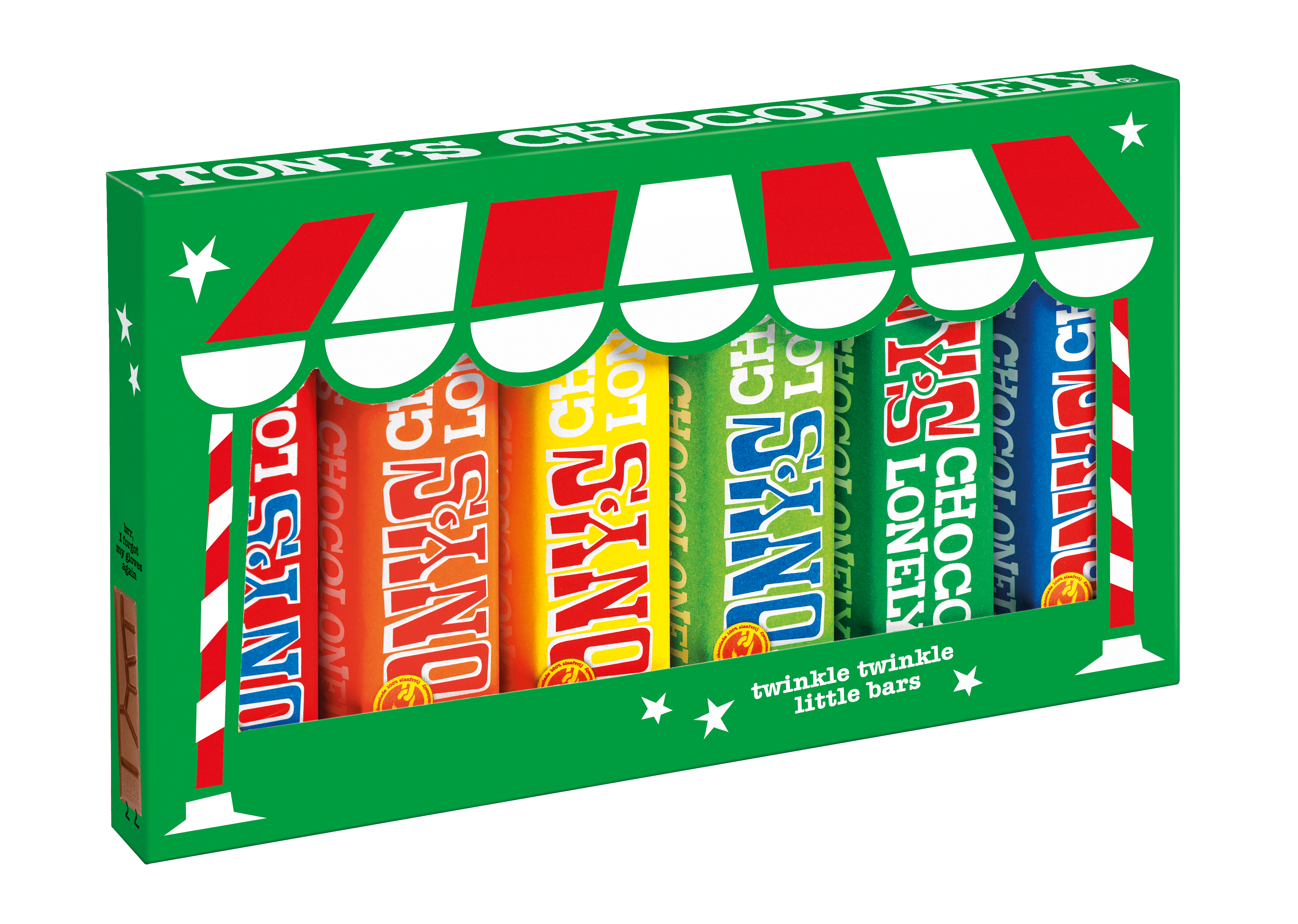 Christmas rainbow tasting pack-Tony’s Chocolonely United Kingdom