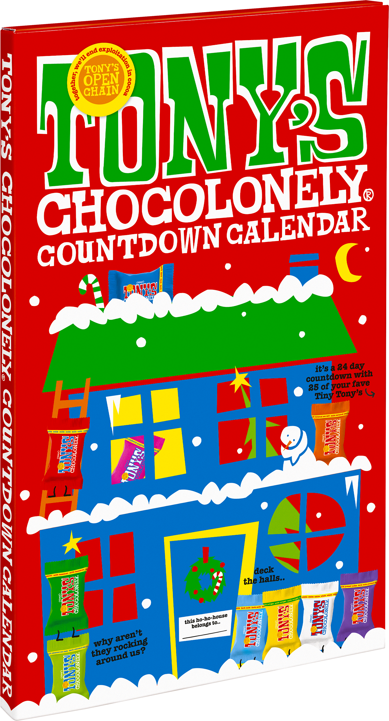 Tiny's Countdown Calendar-Tony’s Chocolonely United Kingdom