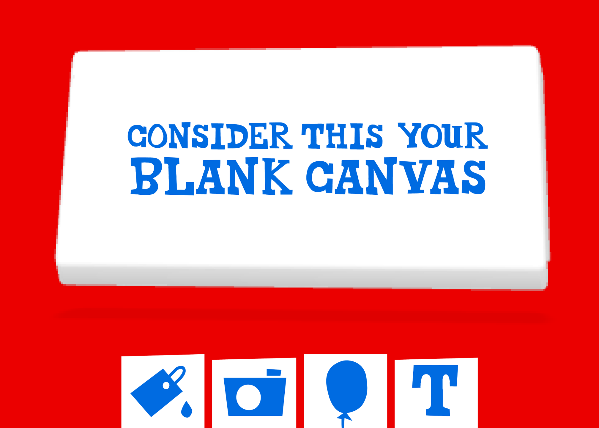 Blank canvas