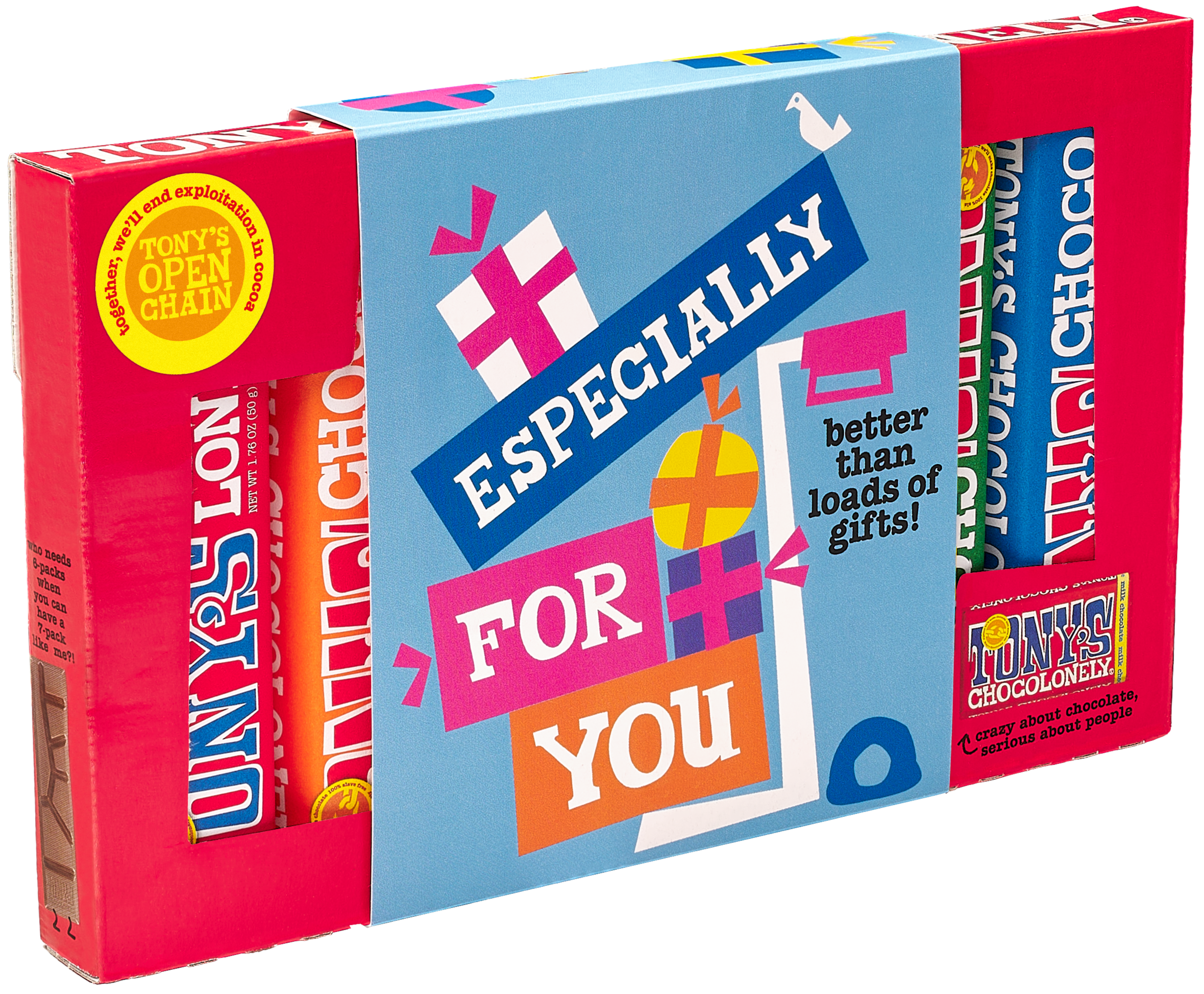 especially for you small tony's bar tasting pack - Tony's Chocolonely