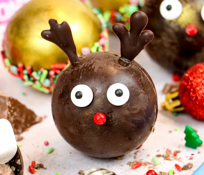 Reindeer Cocoa Bomb