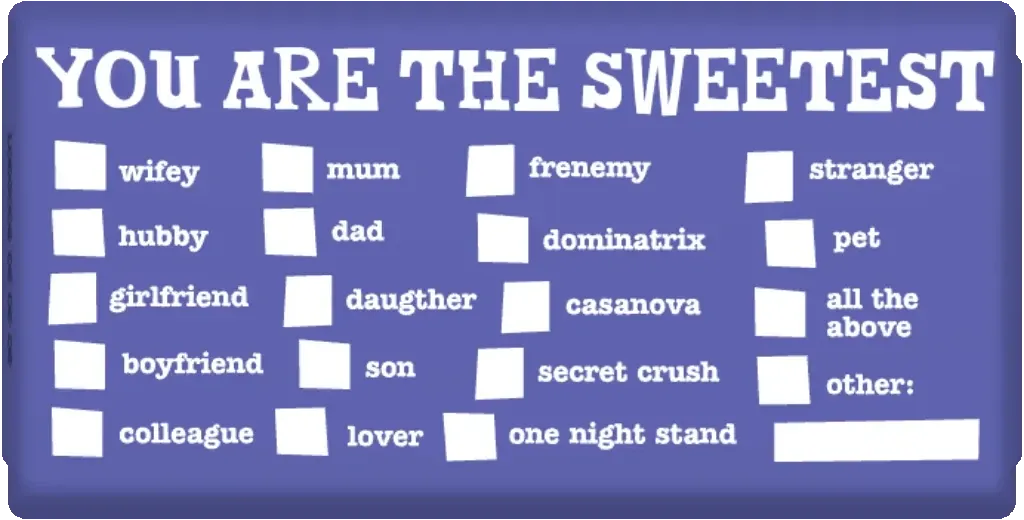you are the sweetest..-Tony’s Chocolonely United Kingdom