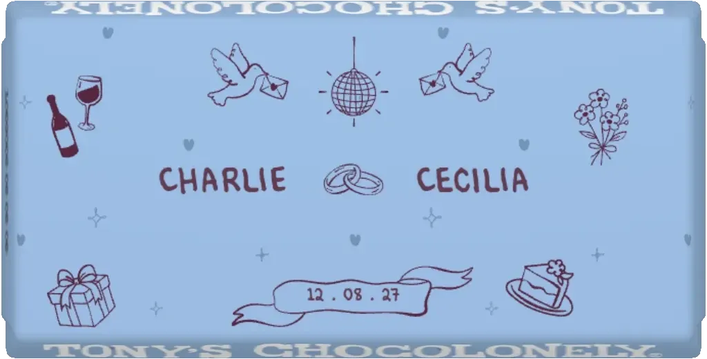 hand-drawn happily ever after
