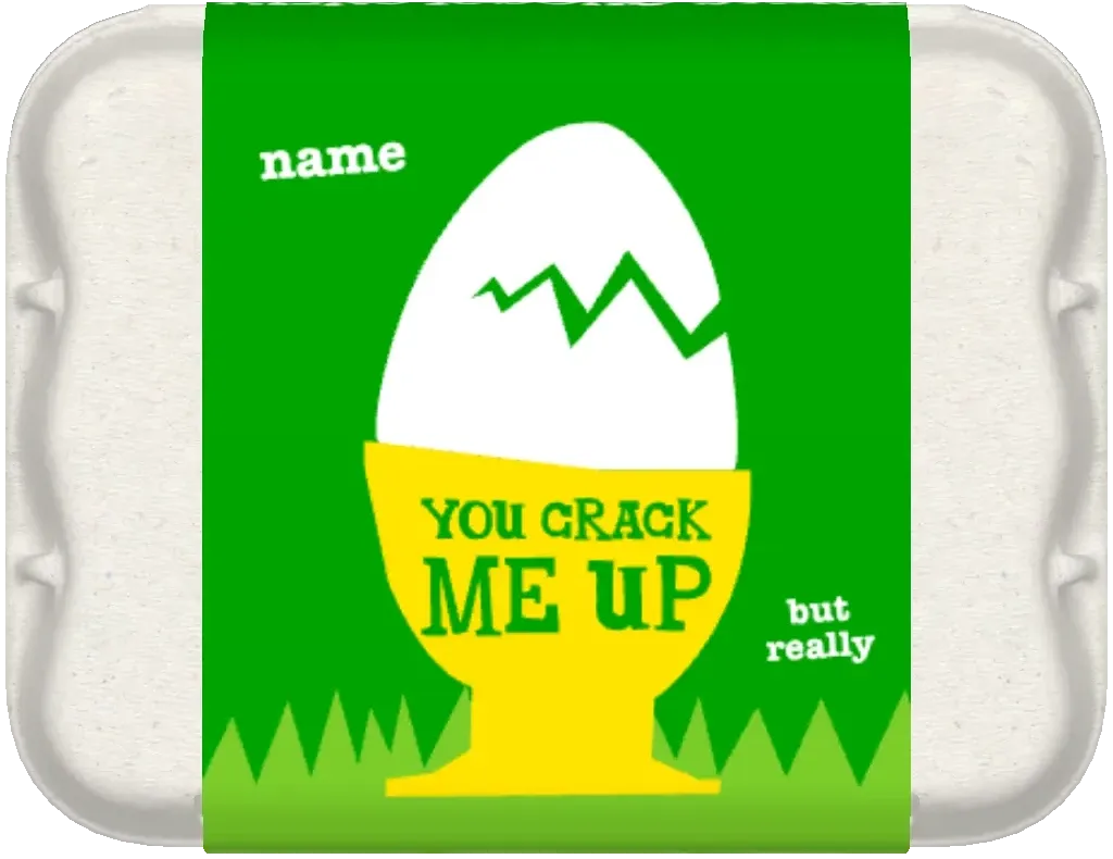 crack me up egg box