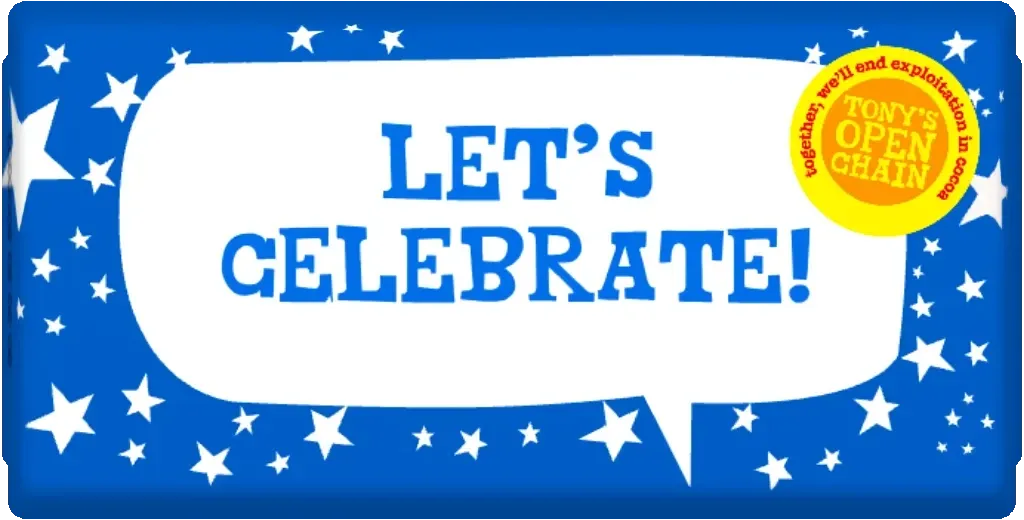 let's celebrate!-Tony’s Chocolonely United Kingdom
