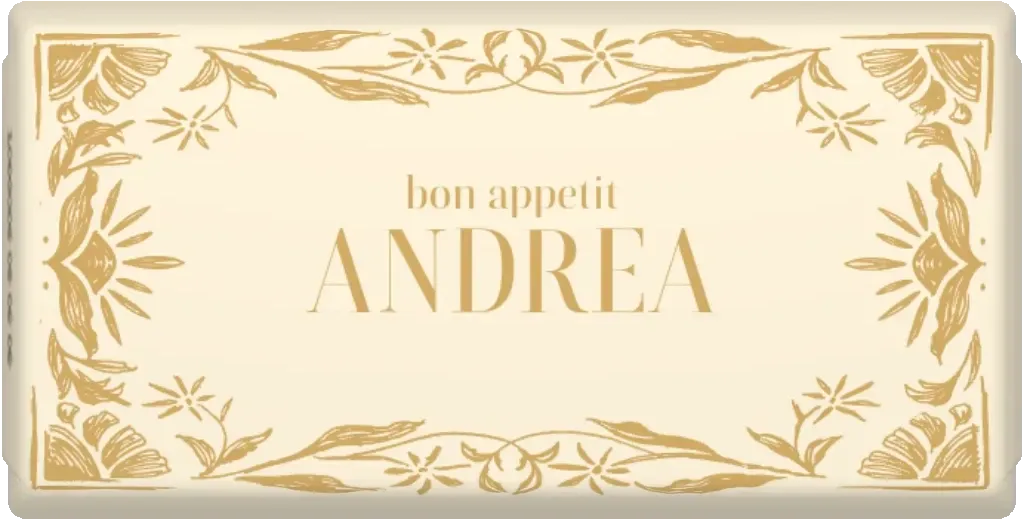wedding table card