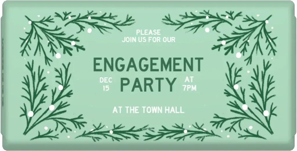 engagement invite