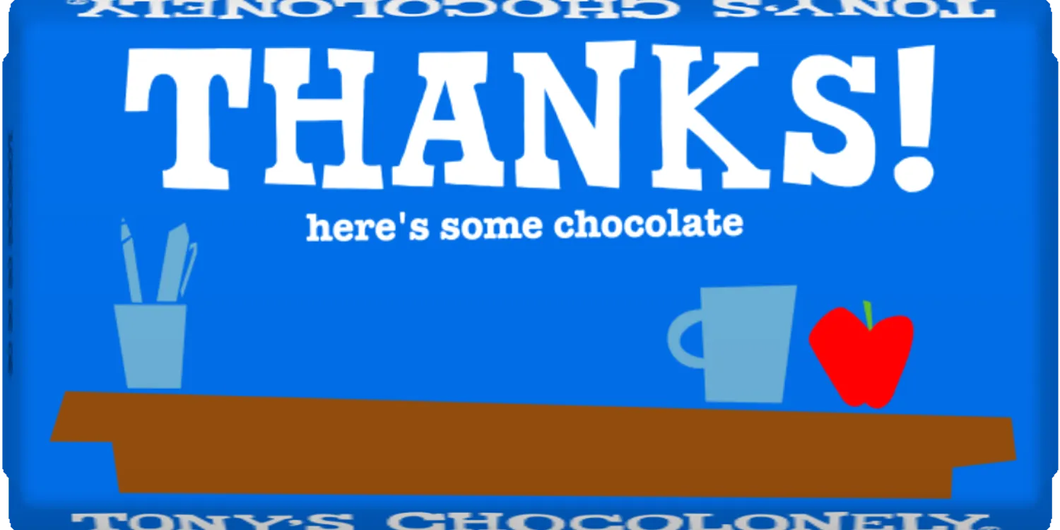 best teacher-Tony’s Chocolonely United Kingdom