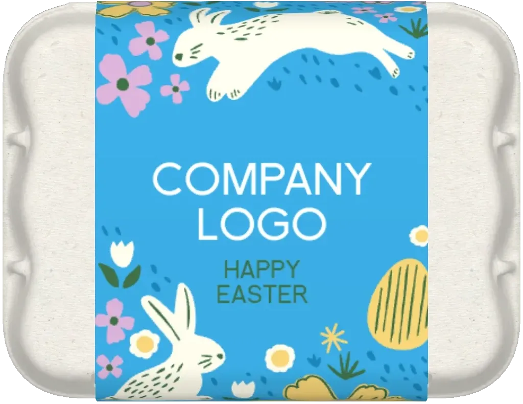 spring is here easter egg box