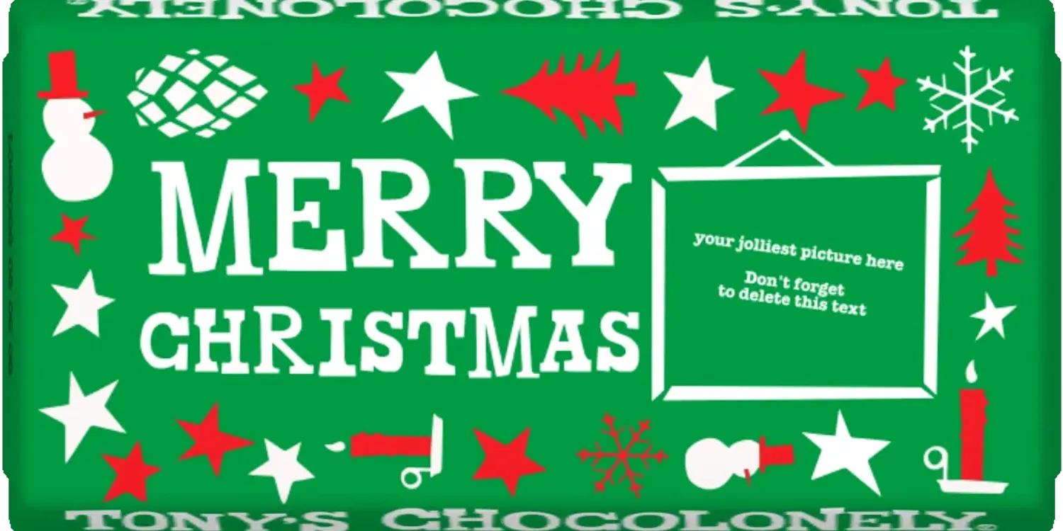 merry xmas!-Tony’s Chocolonely United Kingdom