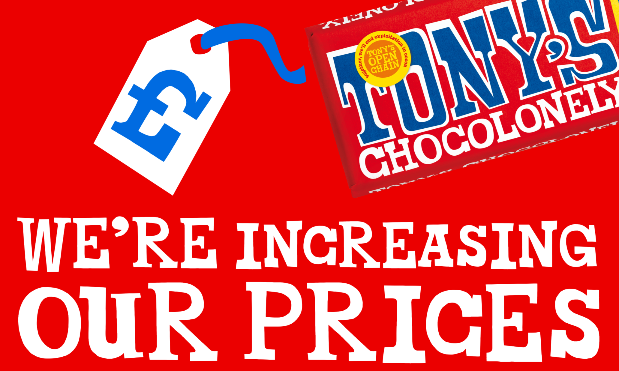 New choco prices..-Tony’s Chocolonely United Kingdom