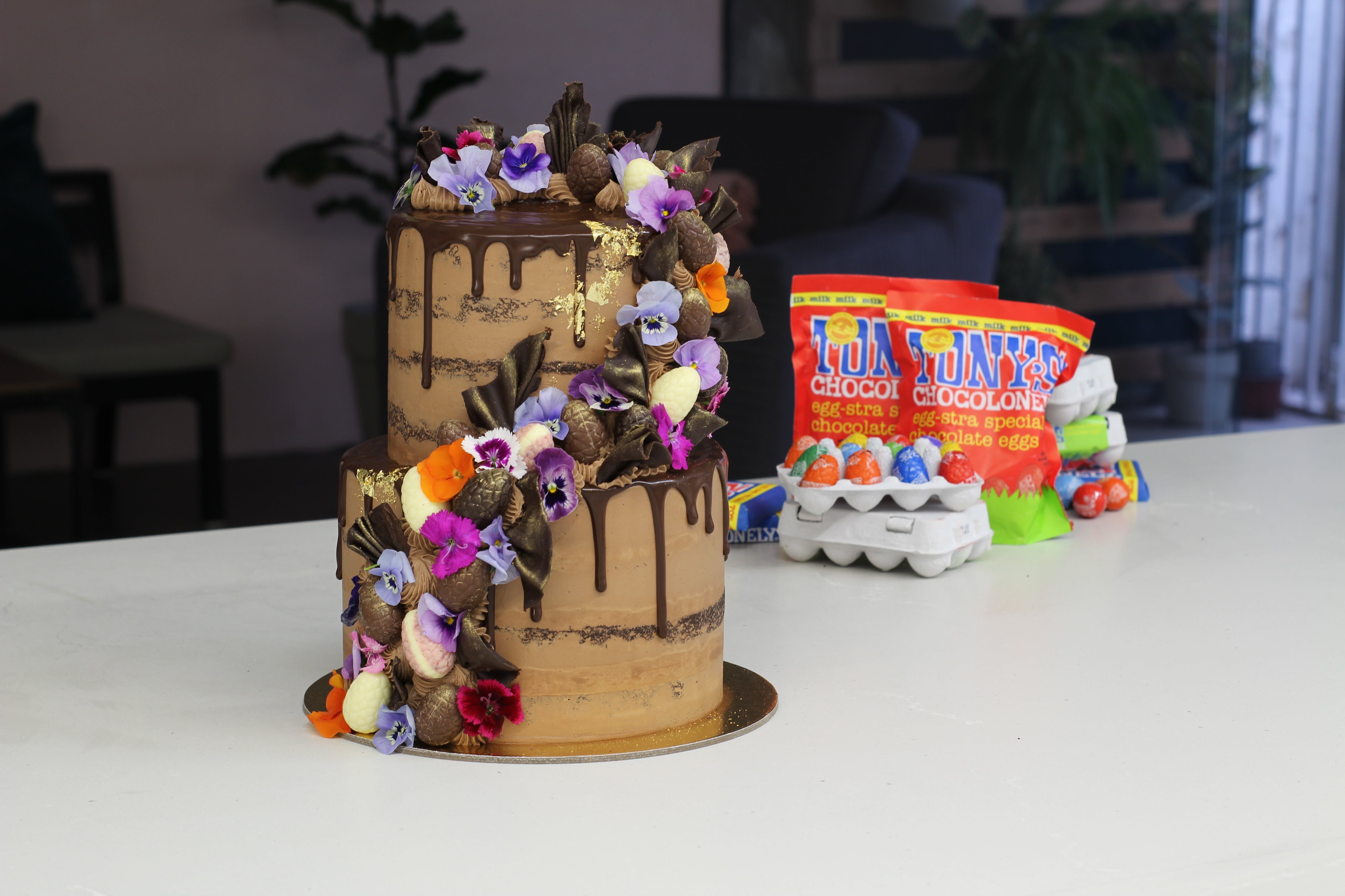 Tony's ultimate choc drip cake