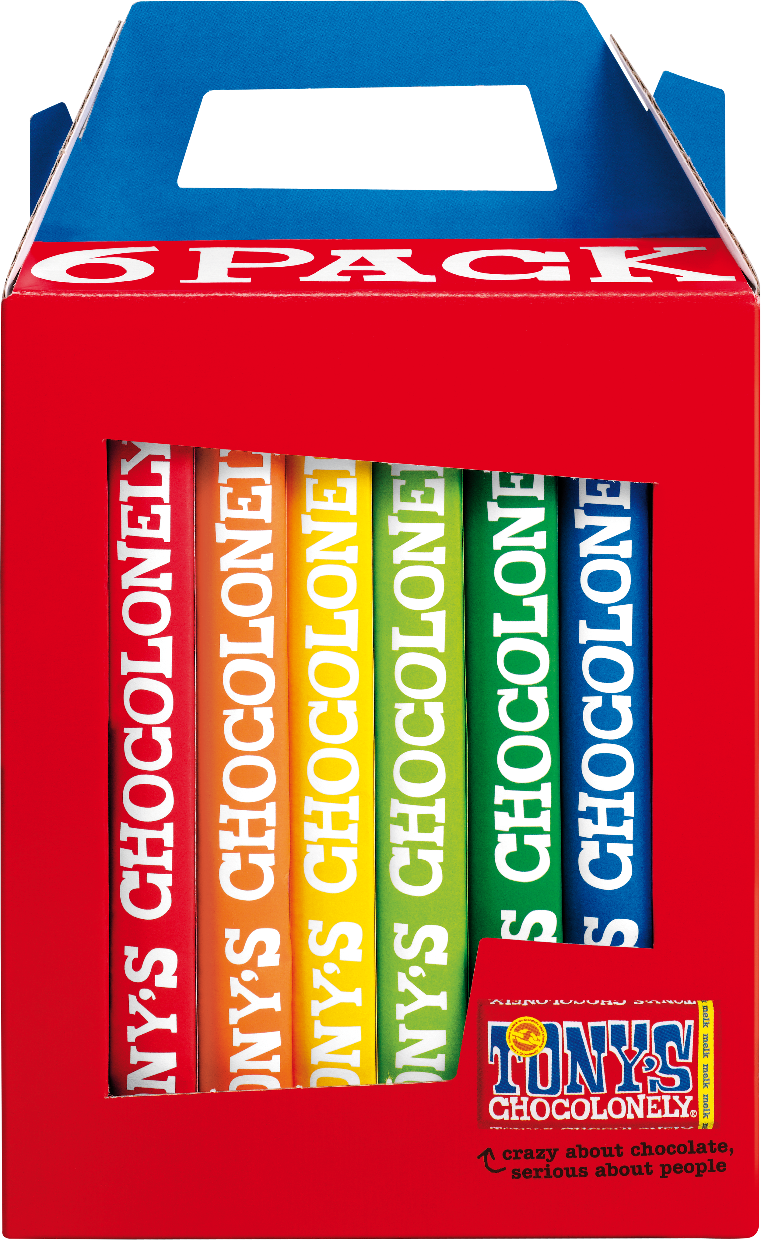 rainbow 6 pack-Tony’s Chocolonely United Kingdom