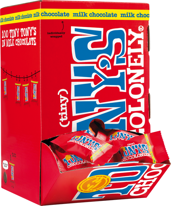 Tiny Tony’s milk chocolate 32%-Tony’s Chocolonely United Kingdom