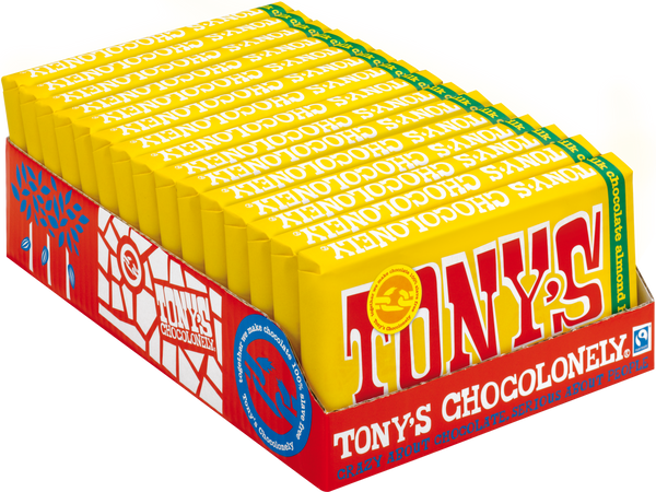 milk almond honey nougat 32%-Tony’s Chocolonely United Kingdom
