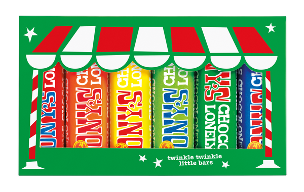Christmas rainbow tasting pack – Tony's Chocolonely UK
