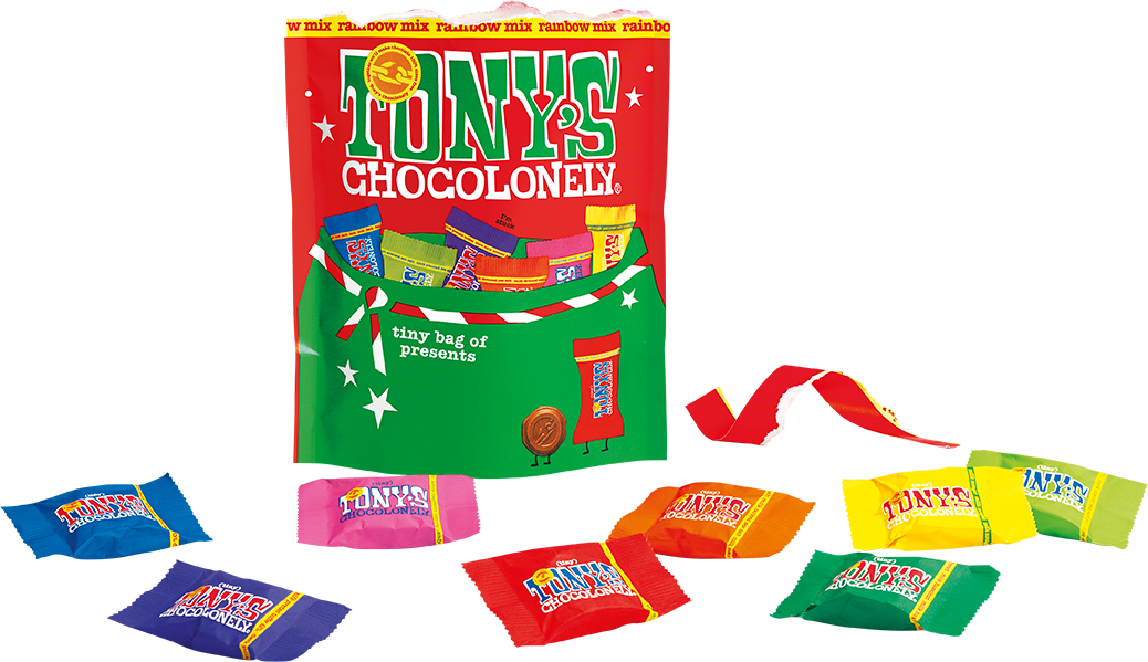 Tiny Tony's Christmas pouch