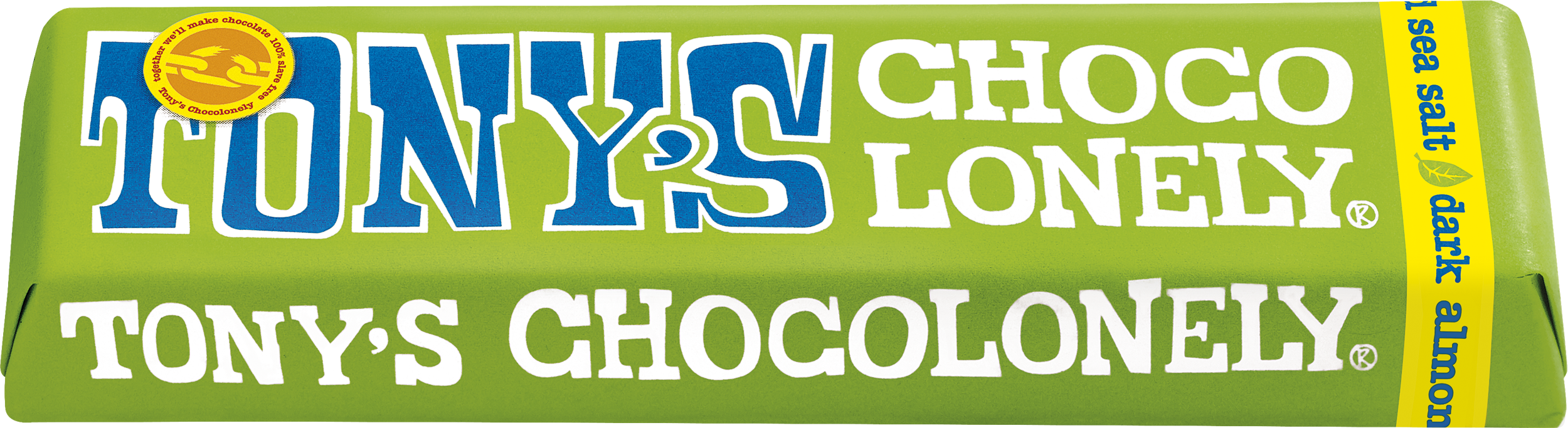 dark almond sea salt 51%-Tony’s Chocolonely United Kingdom