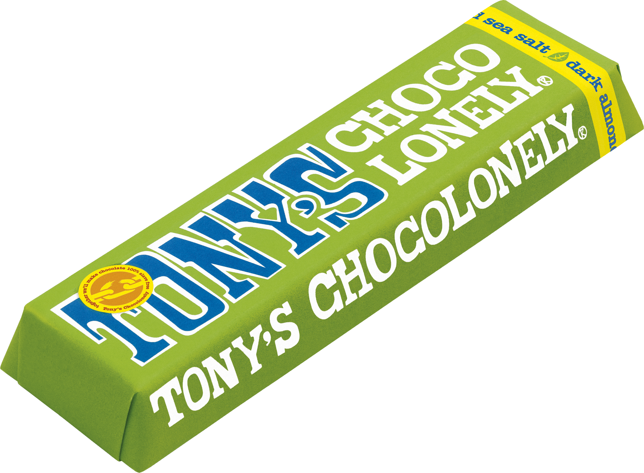 dark almond sea salt 51%-Tony’s Chocolonely United Kingdom