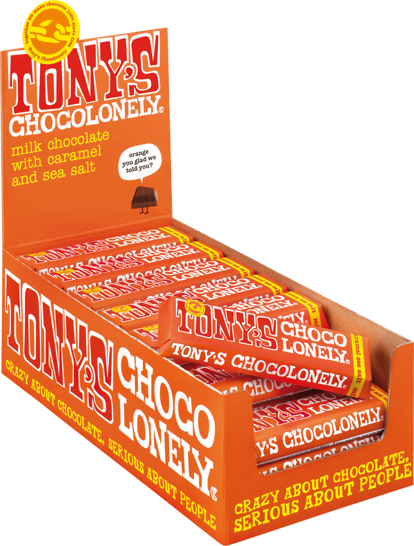 milk caramel sea salt 32%-Tony’s Chocolonely United Kingdom
