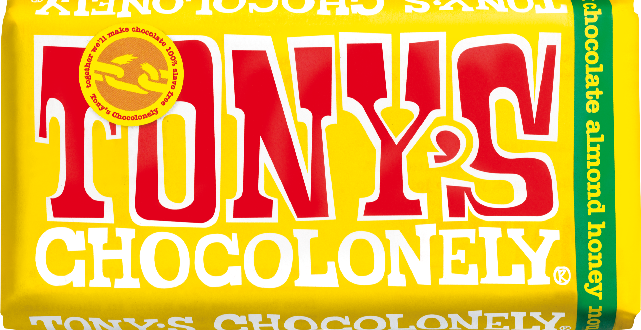 milk almond honey nougat 32%-Tony’s Chocolonely United Kingdom