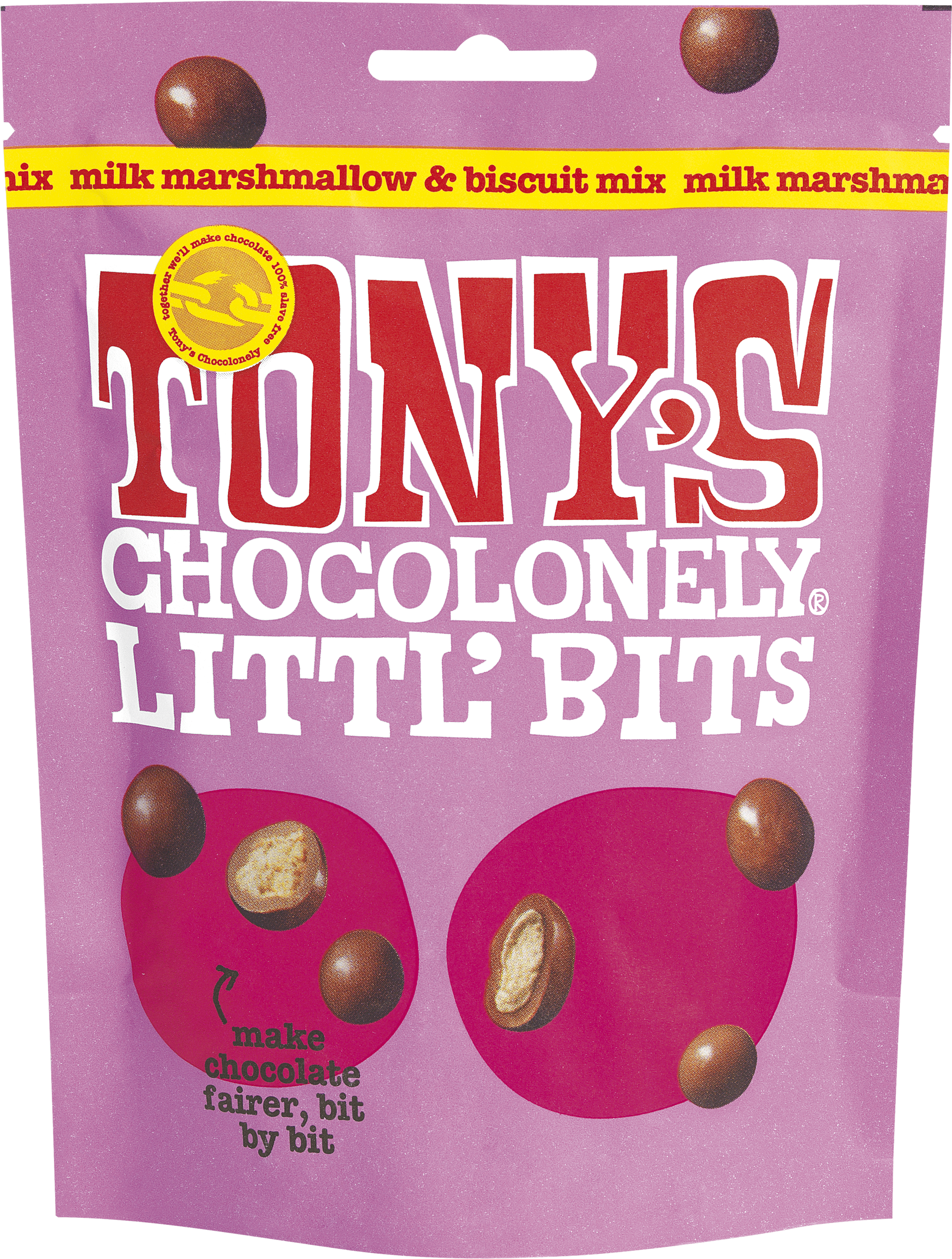 Littl’ Bits milk marshmallow & biscuit mix-Tony’s Chocolonely United Kingdom