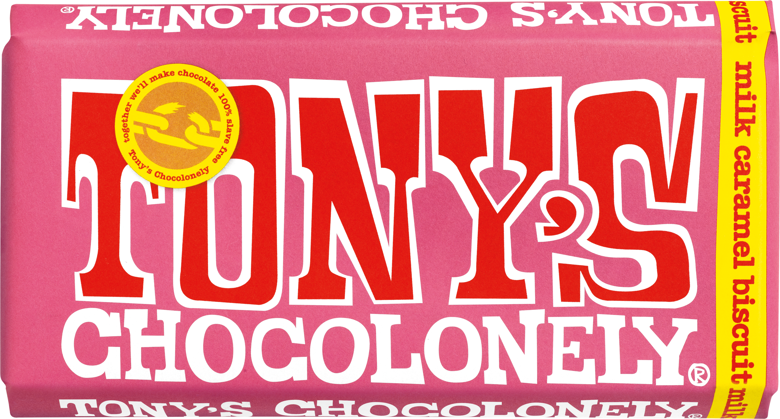 milk caramel biscuit 32%-Tony’s Chocolonely United Kingdom