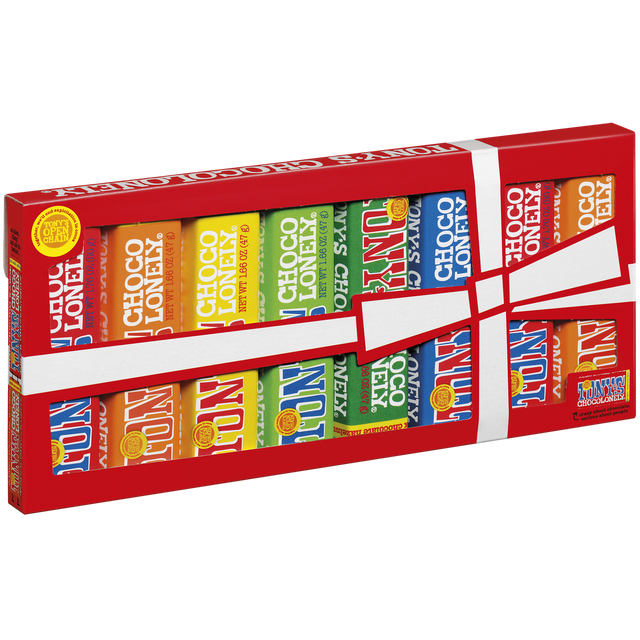 Small chocolate gift set – 8 bars – Tony’s Chocolonely UK