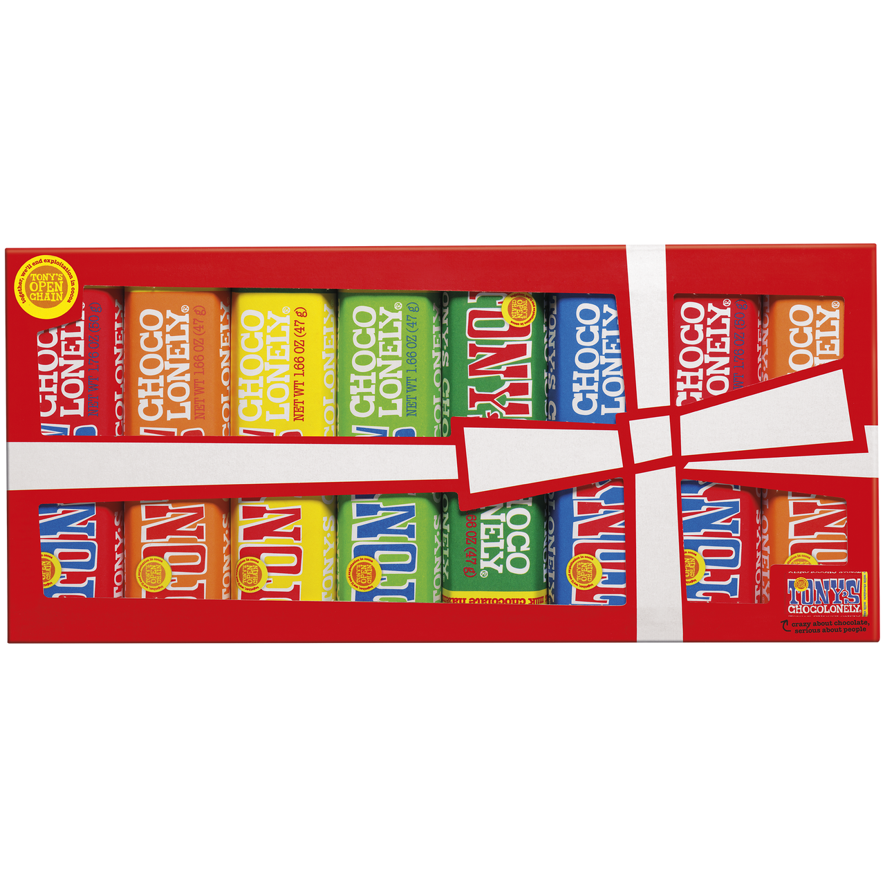 Small chocolate gift set – 8 bars – Tony’s Chocolonely UK