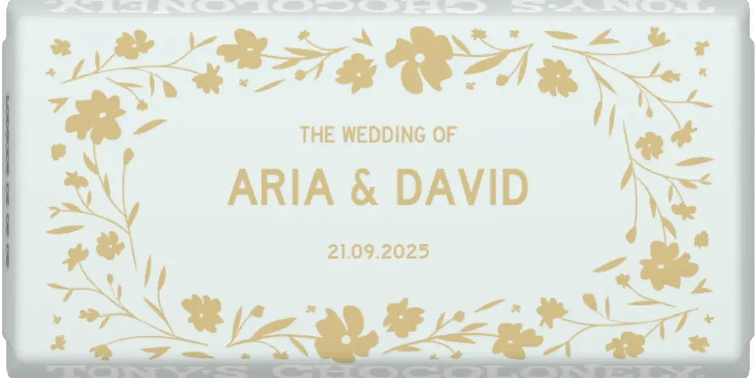 floral wedding favour