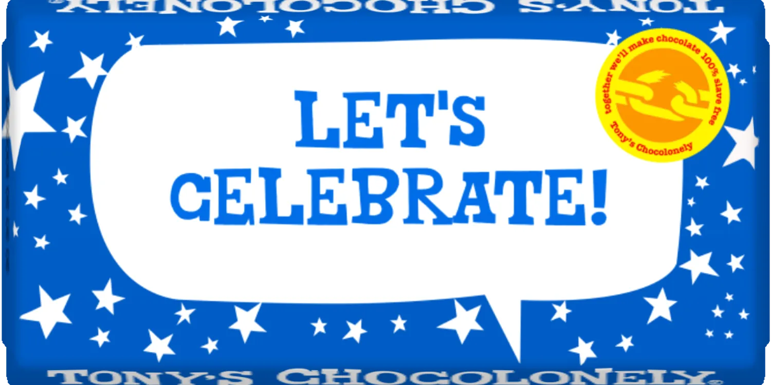 let's celebrate!-Tony’s Chocolonely United Kingdom