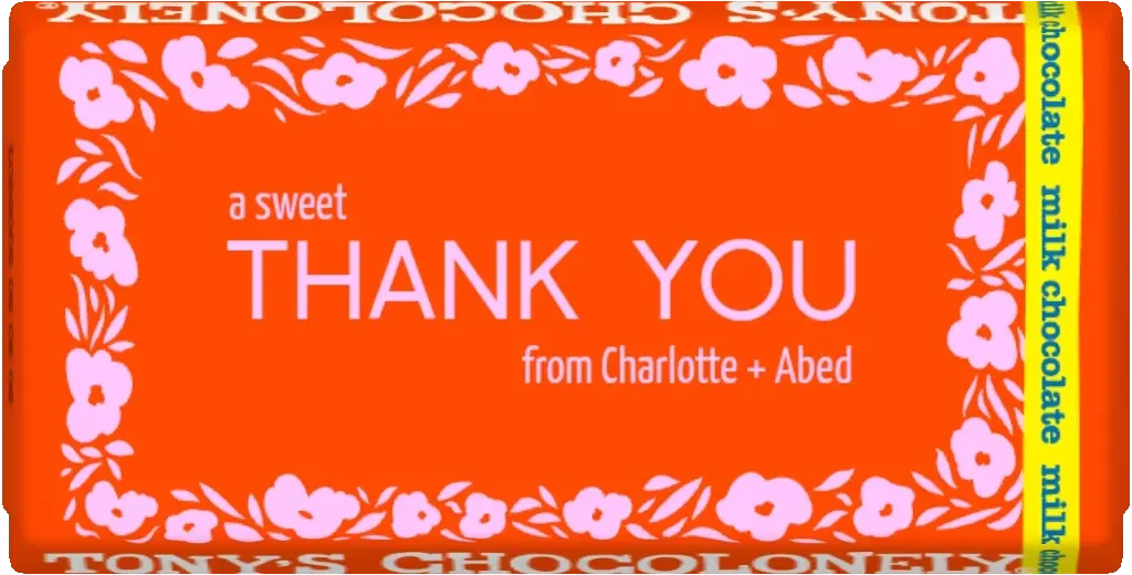 wedding thank you