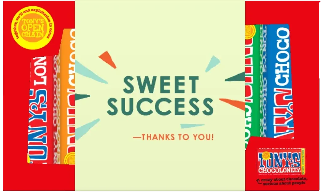 you made the sweet success! tasting pack