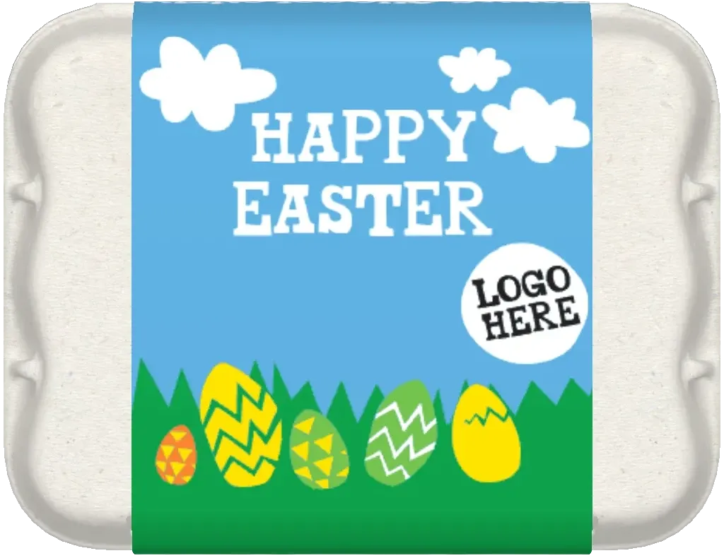 happy easter egg box